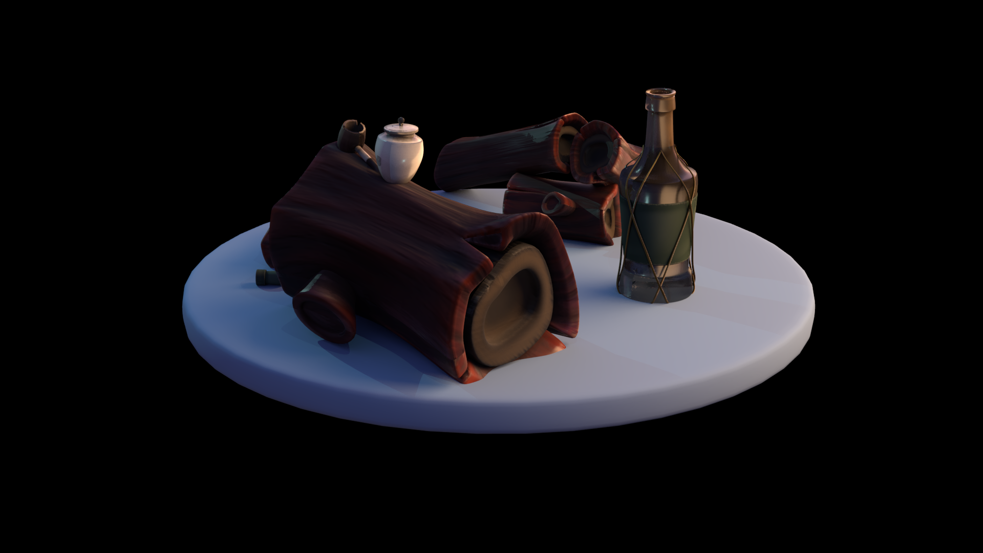 Character turntable 1