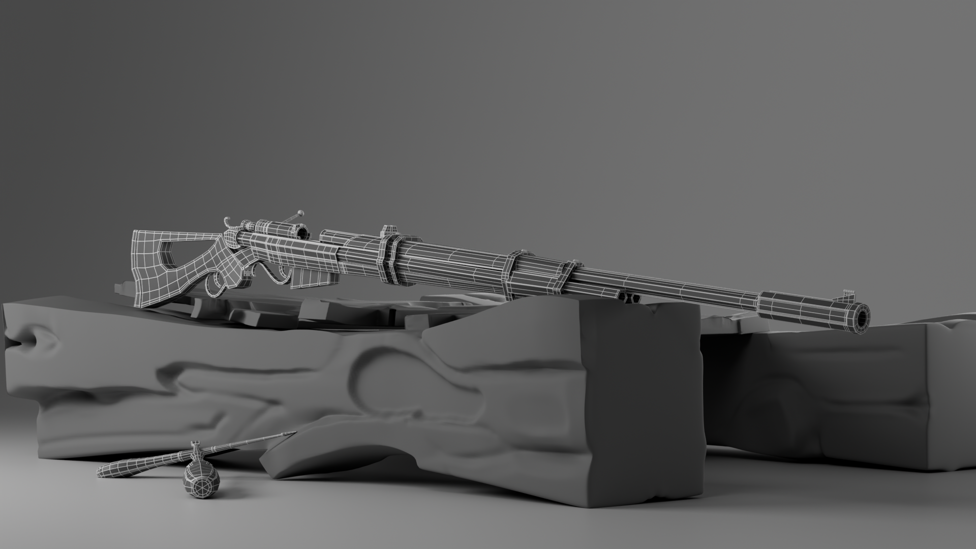 Whipshot rifle render